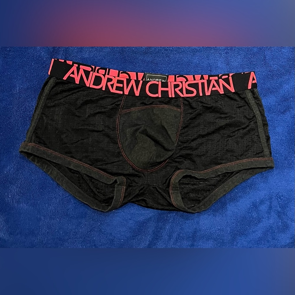 Andrew Christian Mesh Boxer XL - Worn